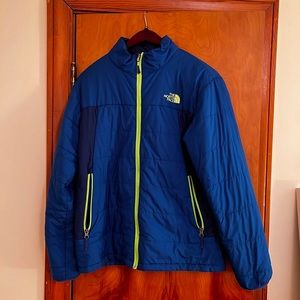 The North Face Insulated Jacket Blue & Green